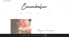 Desktop Screenshot of coucoubonheur.com